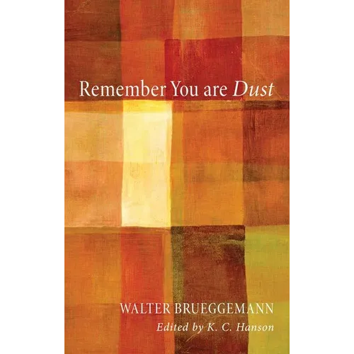 Remember You Are Dust - Hardcover