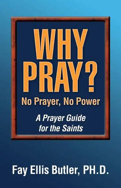 Why Pray? No Prayer, No Power: A Prayer Guide for the Saints - Paperback