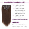 Silky Straight Clip Ins
