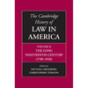 The Cambridge History of Law in America, Volume II: The Long Nineteenth Century (1789-1920) - Paperback