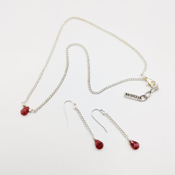 Tourmaline Gumdrop Solitaire Gift Set