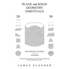 Plane and Solid Geometry Essentials - Paperback
