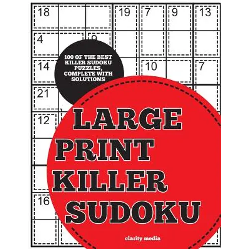Killer Sudoku Large Print - Paperback