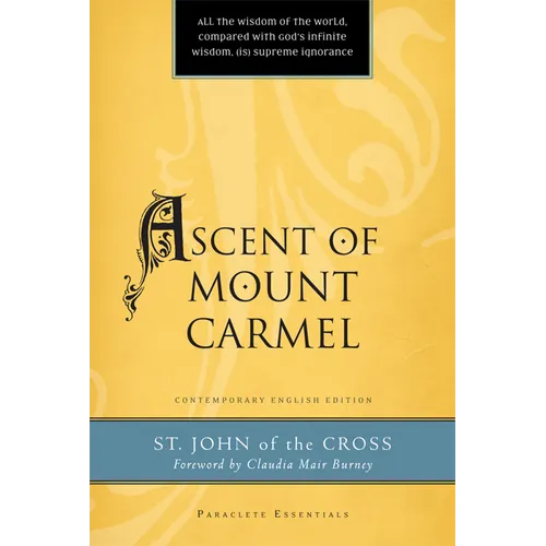 Ascent of Mount Carmel - Paperback