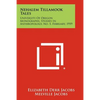 Nehalem Tillamook Tales: University of Oregon Monographs, Studies in Anthropology, No. 5, February, 1959 - Paperback