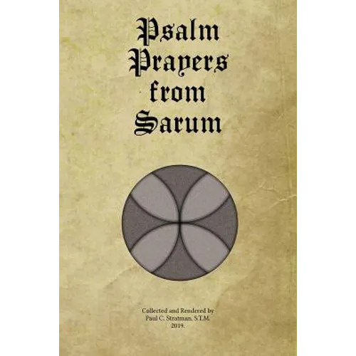 Psalm Prayers from Sarum - Paperback