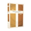KJV, Amplified, Parallel Bible, Large Print, Hardcover, Red Letter Edition: Two Bible Versions Together for Study and Comparison - Hardcover