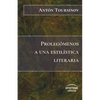 Prolegómenos a una estilística literaria - Paperback