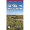 Trekking the Hadrian's Wall Path: Two-Way Trekking Guide: Real OS 1:25k Maps Inside - Paperback