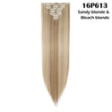 Long Straight Clip in on Hair Extensions