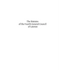 The Statutes of the Fourth General Council of Lateran: Recognized and Established by Subsequent Councils and Synods Down to the Council of Trent - Paperback