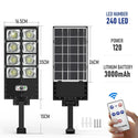 Solar Panel Lamps Waterproof Motion Sensor