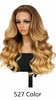 Cinnamon Brazilian Hair 24' Glueless Body Wave Human Hair Pre-cut Lace Front Wigs