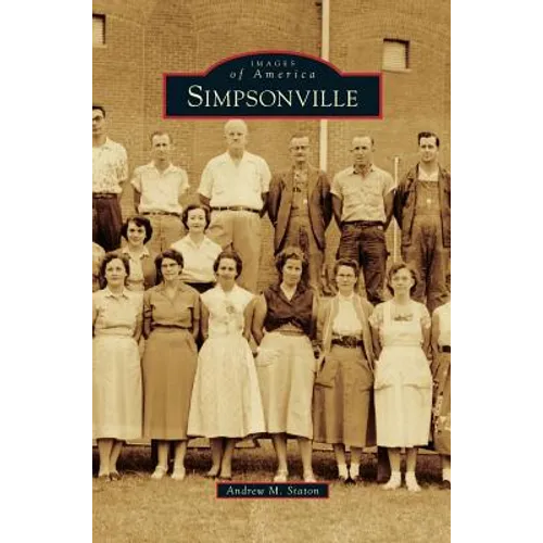 Simpsonville - Hardcover