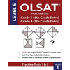 OLSAT Practice Test Grade 5 (6th Grade Entry) & Grade 4 (5th Grade Entry) - Level E -: Two OLSAT E Practice Tests (PRACTICE TESTS ONE & TWO), Grade 4/ - Paperback