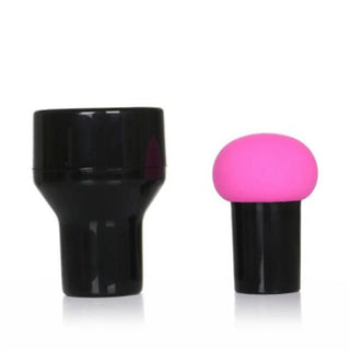 Buy rose-red Mushroom Head Makeup Sponge Cosmetic Puff Makeup Blender With Box Foundation Sponge for Make Up спонж для макияжа Beauty Tools