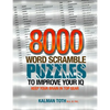 8000 Word Scramble Puzzles to Improve Your IQ - Paperback