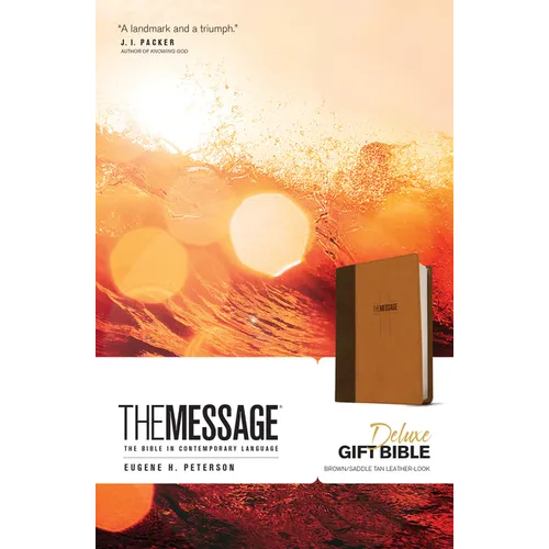 Message Deluxe Gift Bible: The Bible in Contemporary Language - Imitation Leather
