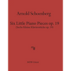 Six Little Piano Pieces op. 19 (MDB Urtext): Sechs Kleine Klavierstueke op. 19 - Paperback