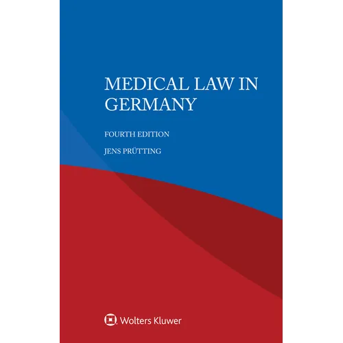 Medical Law in Germany - Paperback