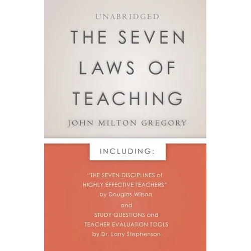 The Seven Laws of Teaching - Paperback