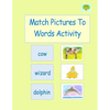 Match Pictures To Words Activity - Paperback