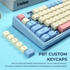 XVX Rainbow Candy MOA Profile Dye-Sub 143-Key PBT Keycap Set