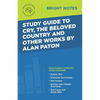 Study Guide to Cry, The Beloved Country and Other Works by Alan Paton - Paperback