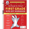 Get Ready for School: First Grade Wipe-Off Workbook - Spiral