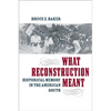 What Reconstruction Meant: Historical Memory in the American South - Paperback