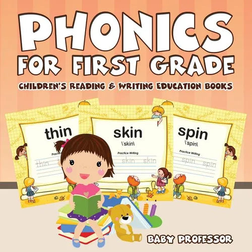 Phonics for First Grade: Children's Reading & Writing Education Books - Paperback