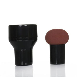 Buy coffee Mushroom Head Makeup Sponge Cosmetic Puff Makeup Blender With Box Foundation Sponge for Make Up спонж для макияжа Beauty Tools