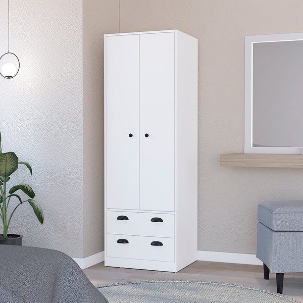 Armoire Hobbs, Bedroom, White