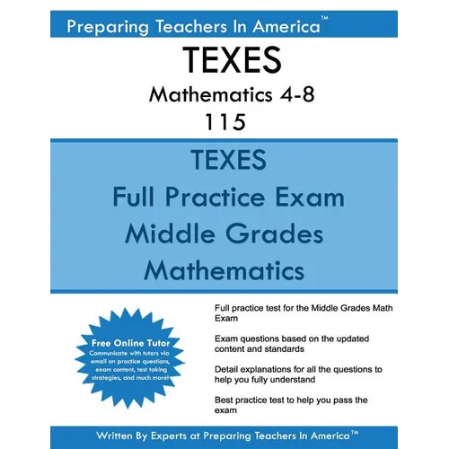 TEXES Mathematics 4-8 115: TEXES 115 Math Exam - Paperback