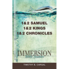 Immersion Bible Studies: 1 & 2 Samuel, 1 & 2 Kings, 1 & 2 Chronicles - Paperback