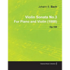 Violin Sonata No.3 by Johannes Brahms for Piano and Violin (1888) Op.108 - Paperback