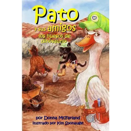 Pato y sus amigos: los huesos de dinosaurio - Paperback
