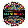 Mandala Coloring Book: 100 plus Flower and Snowflake Mandala Designs and Stress Relieving Patterns for Adult Relaxation, Meditation, and Happ - Paperback
