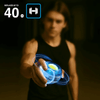DFX Powerball Blue Gyroscope Hand Exerciser with Powerdock