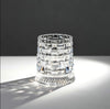 CrystalTwirl Rotating Drink Glass