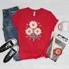 Patriotic Shirt - Floral 4th Of July Tee | Boho Retro Hippie Daisy Lover Shirt