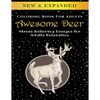 Awesome Deer - Adult Coloring Book: Stress Relieving Designs for Adults Relaxation - Paperback