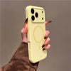 Liquid Silicone Skin-feel Magnetic Phone Case