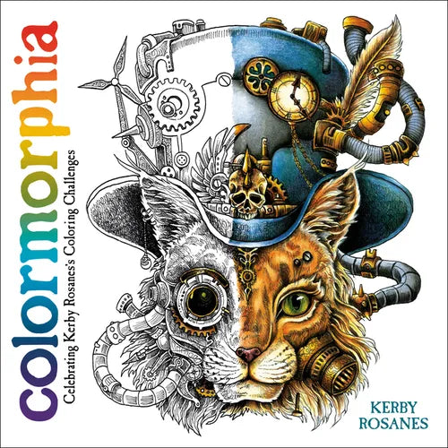 Colormorphia: Celebrating Kerby Rosanes's Coloring Challenges - Paperback