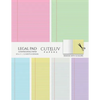 Legal Pad Collage Paper for Scrapbooking: Back To School Office Themed Decorative Paper for Crafting - Paperback