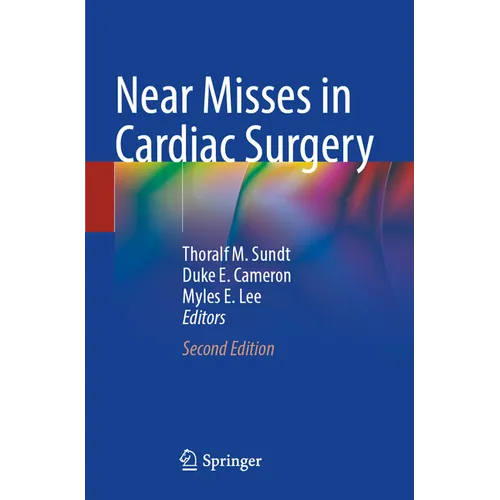 Near Misses in Cardiac Surgery - Paperback