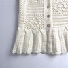 Spring New  Style Round Neck Solid Color Women's Unique Design Knitwear