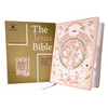 The Jesus Bible Artist Edition, Esv, Leathersoft, Peach Floral - Imitation Leather