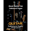 Blank Guitar Tab Tablature Paper: Blank Guitar Tab Book with over 100 Pages of Guitar Chord Diagrams and Tablature Writing Paper - Paperback