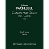 Canon and Gigue in D major, T 337: Study score - Paperback